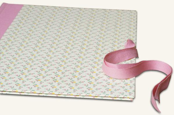 Hefter mit Schleife, rosa